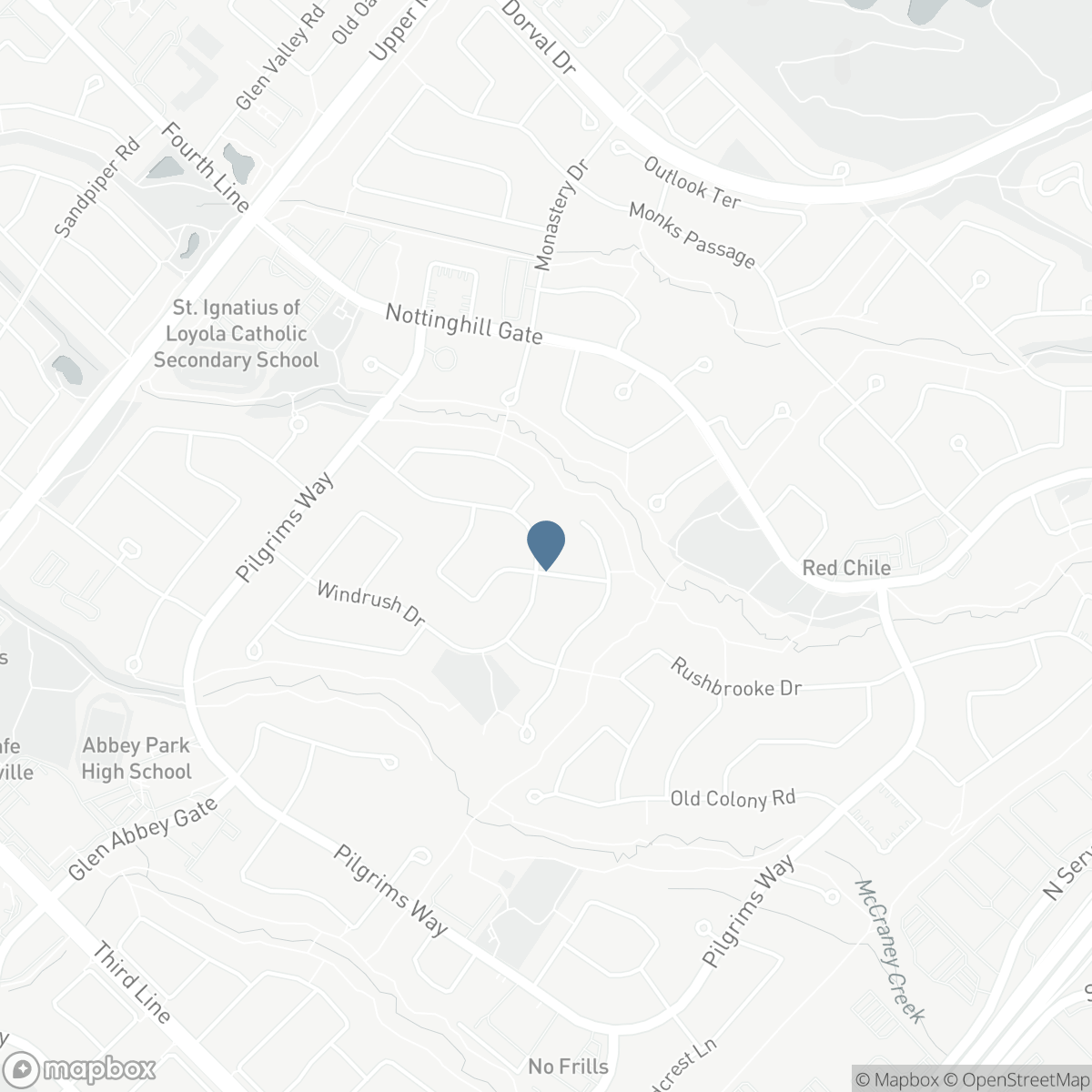 1291 WINDRUSH DRIVE, Oakville, Ontario L6M 1W4